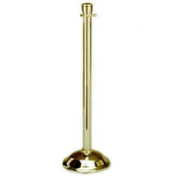 38.5" Brass Stanchion Post, Rope Not Included