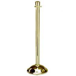 38.5" Brass Stanchion Post, Rope Not Included