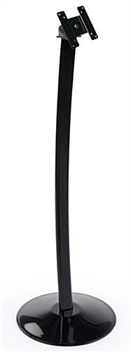 Tablet Stand With Rotating Bracket, 75x75 & 100x100 VESA Compatible, Curved - Black