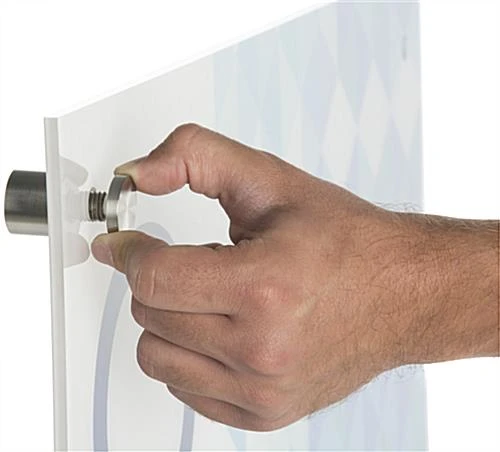 White Store Counter Configuration W/ 7 Components, Custom Printed Graphic Panels - Image 5