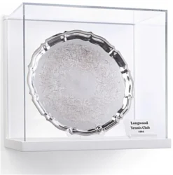 16 X 14 Wall Display Case W/ Lift-Off Acrylic Top - White