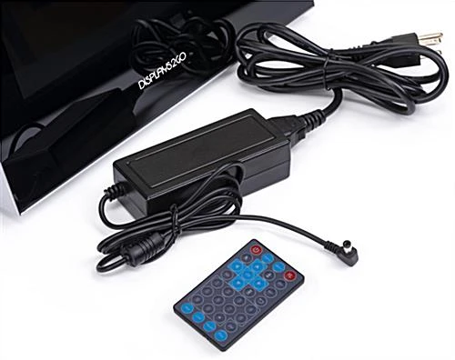 21.5" Touch Screen Digital Countertop Stand, 10pt PCAP Touch, Media Player - Black - Image 5