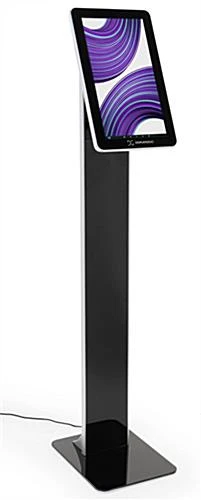 16" Touch Screen Digital Floor Stand, 10pt PCAP Touch, Media Player – Black
