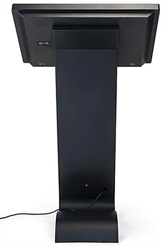 32” Slanted Touch Screen Digital Kiosk, 10pt IR Display, Android OS - Black - Image 3