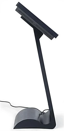 32” Slanted Touch Screen Digital Kiosk, 10pt IR Display, Android OS - Black - Image 4