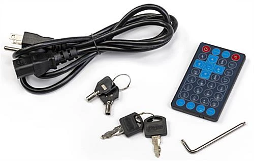 32” Slanted Touch Screen Digital Kiosk, 10pt IR Display, Android OS - Black - Image 6