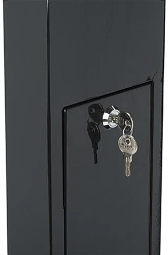 TV Stand For Floor With Power Strip, Fits Monitors 10 - 60-In, Angled Design - Black - Image 7