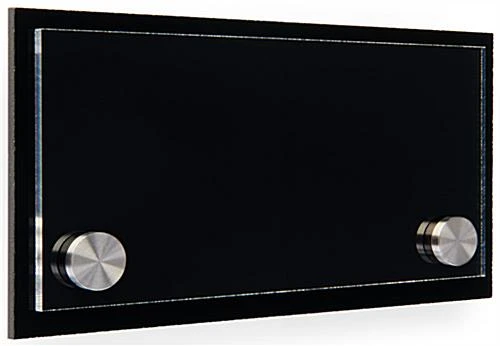 Custom Door Sign In Black Offers Personalized Solution