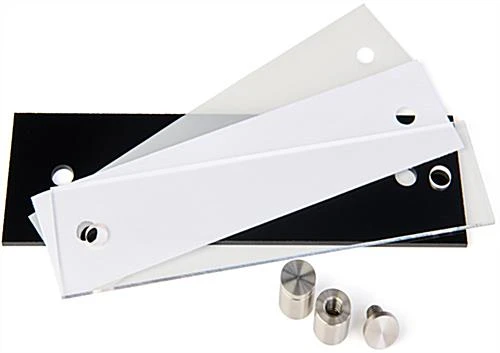 Office Door Name Signs With Black Back Plate - Image 3