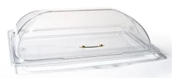 Food Dome W/ Roll-Back Lid - Clear