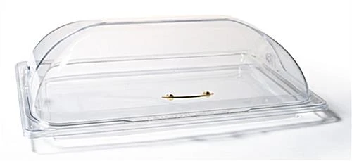 Food Dome W/ Roll-Back Lid - Clear