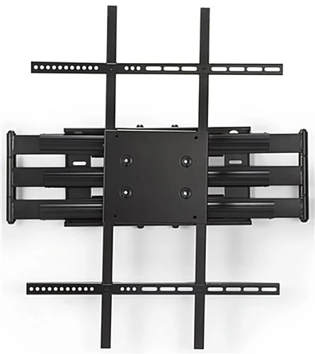 TV Wall Mount W/ Articulating Arm, Fits Monitors 42”-90”, Tilting & Rotating - Black - Image 4