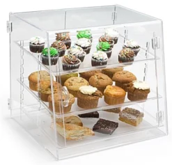 Acrylic Food Display Case With (3) Trays