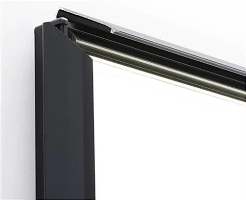 27 X 40 LED Light Box For Wall Mount, Movie Poster Format, Snap Open - Black - Image 3