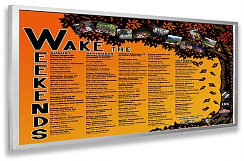 Slimline Lightbox: LED 47" X 94" Silver W/Snap Open Frame - Image 2