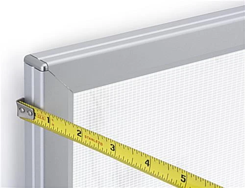 Slimline Lightbox: LED 47" X 94" Silver W/Snap Open Frame - Image 5