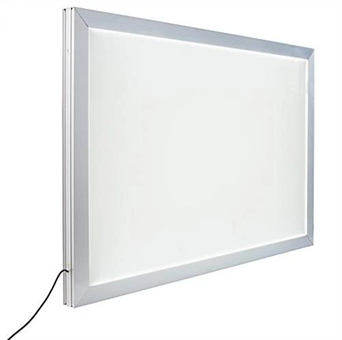 24 X 36 LED Light Box For Windows, Double Sided, Hanging Kit Sold Separate - Silver - Image 2
