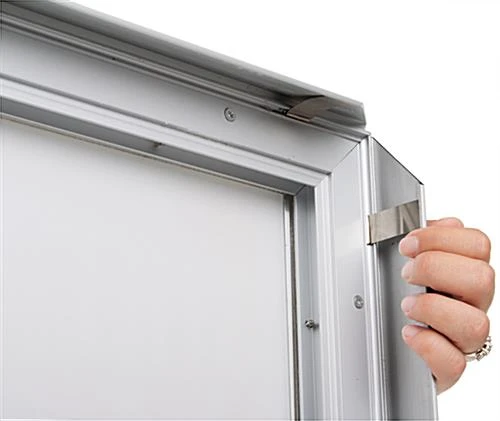 36 X 72 LED Light Box For Windows, Double Sided, Hanging Kit Sold Separate - Silver - Image 4