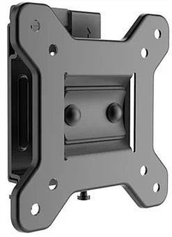 TV Wall Mount Fits Monitors 10" To 24", Panning And Tilting - Black