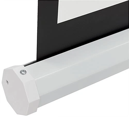 79 X 45 Projector Screen With Tripod Stand, 90-inch Retractable Screen - Black - Image 5