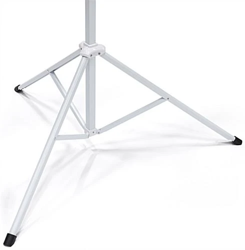 79 X 45 Projector Screen With Tripod Stand, 90-inch Retractable Screen - Black - Image 9