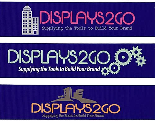 QueuePole.Economy 41.5" Black Stanchion Posts With 6.5' Blue Belt - 2 Color Printing - Image 8