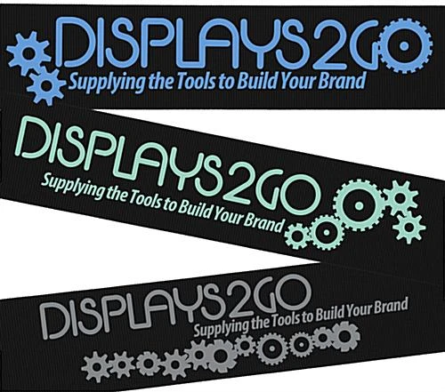 QueuePole.Economy 6.5' Custom Stanchion Belt W/ 1 Color Silkscreen Printing - Black - Image 5