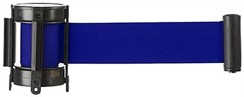 QueuePole.Economy 6.5' Stanchion Retractable Belt - Blue