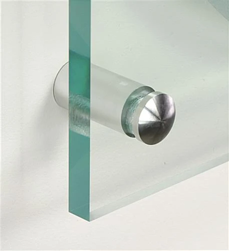 5/8 X 1 Through Grip Standoffs, Round, Aluminum, Set Of 4 - Silver - Image 3