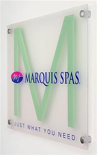 1-1/2 X 1-1/2 Through Grip Standoffs, Round, Set Of 4 - Silver - Image 2