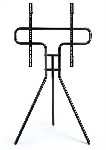 Tripod Easel TV Stand, Fits Screens 49”- 70”, Steel Legs – Black - Image 2