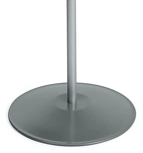 11 X 17 Sign Stand For Floor, Double Sided, Top Insert, Adjustable Height - Silver - Image 5