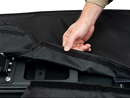 Outdoor TV Cover For 55" - 58" Screens With Water-Resistant Coating - Black