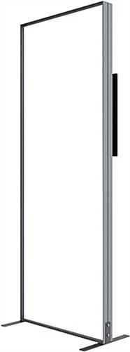 TV Stand With Custom Printed Graphics, Single Sided, Fits 26 To 40" Monitors, Silver - Image 4